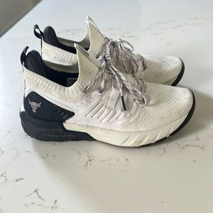 Under Armour Project Rock HOVR tennis shoes